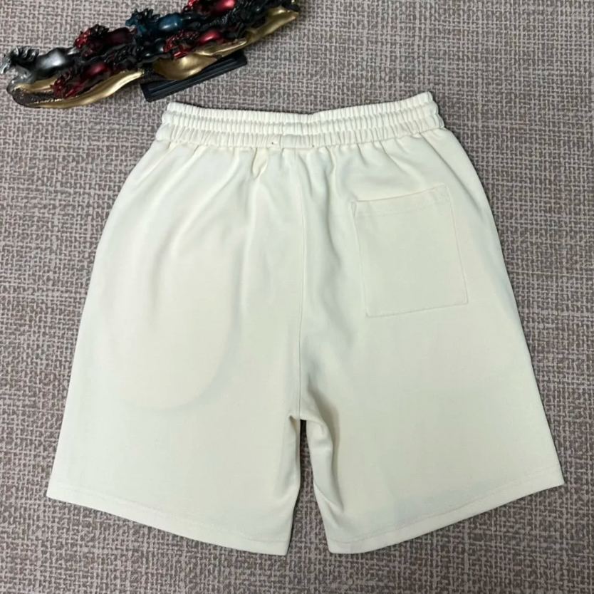 高級感 メンズ ショーツ グラデーション ジオプリント コットン ハーフパンツ 夏用