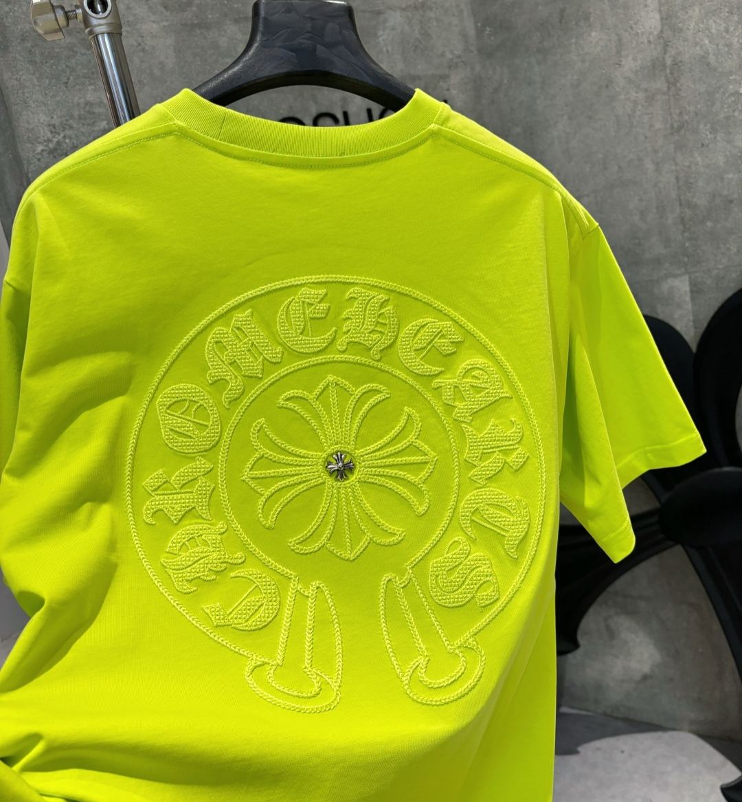 『S-2XL』カジュアルメンズ＆レディースファッション刺繍入りTシャツ、トレンディなブランドトップス、半袖