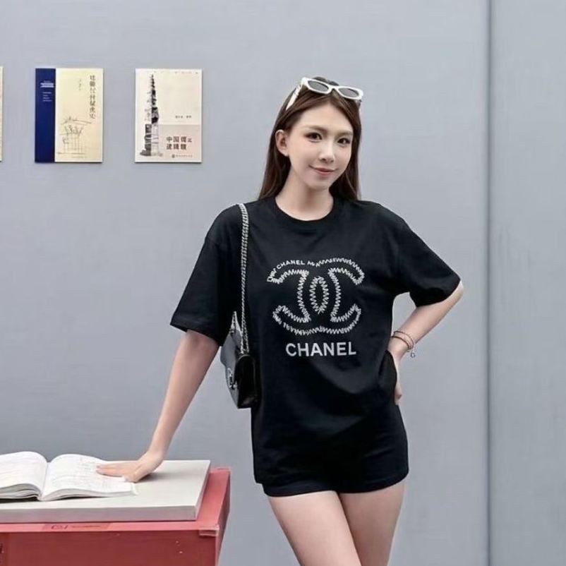 【S-3XL】夏新作 クルーネックプリント T シャツ カジュアル着回し万能 ゆったりシルエット