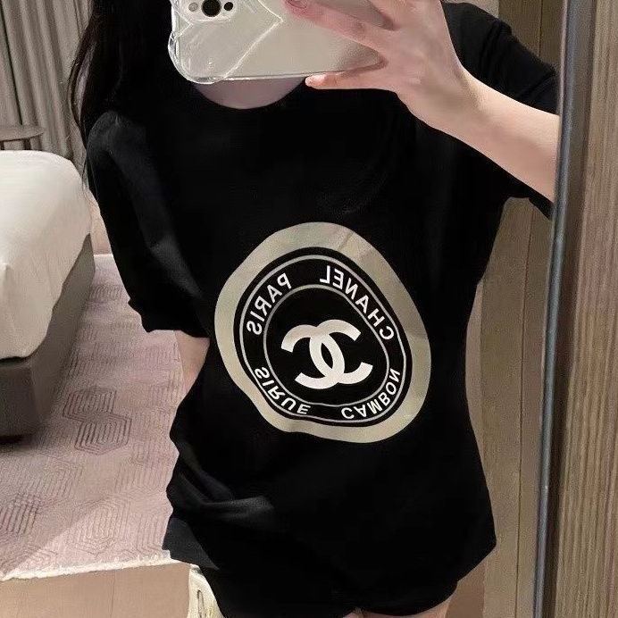 【S-4XL】トレンド大注目レディースクルーネック半袖 T シャツ