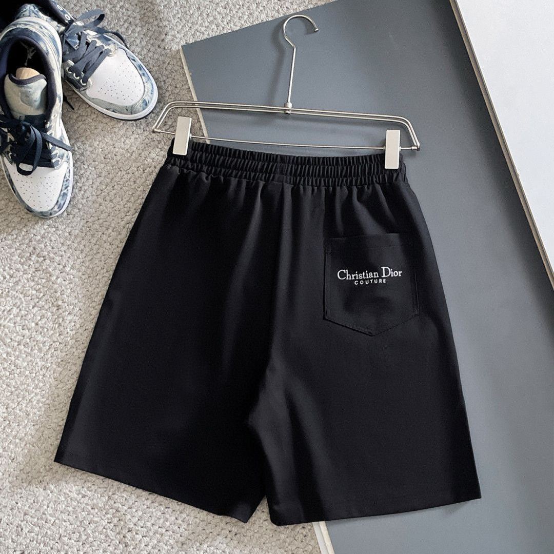 『M-4XL』人夏の定番刺繍入りカジュアルルーズショーツ（ユニセックス）