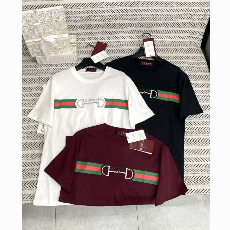 『M-4XL』夏にぴったりのおしゃれなラウンドネックプリントTシャツトップス