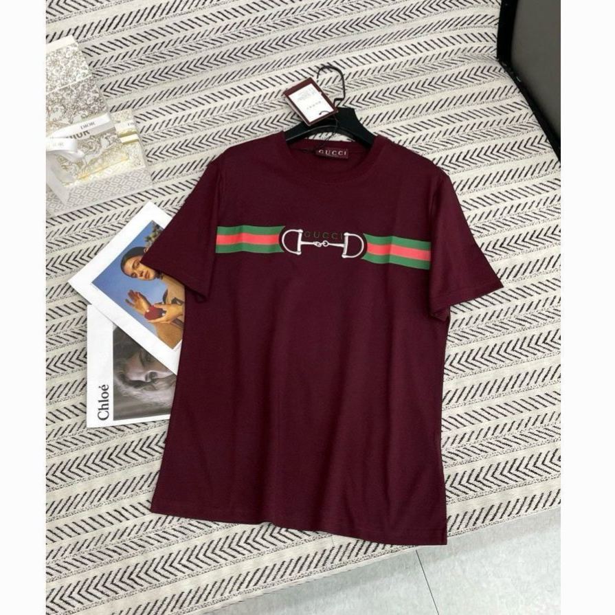 『M-4XL』夏にぴったりのおしゃれなラウンドネックプリントTシャツトップス