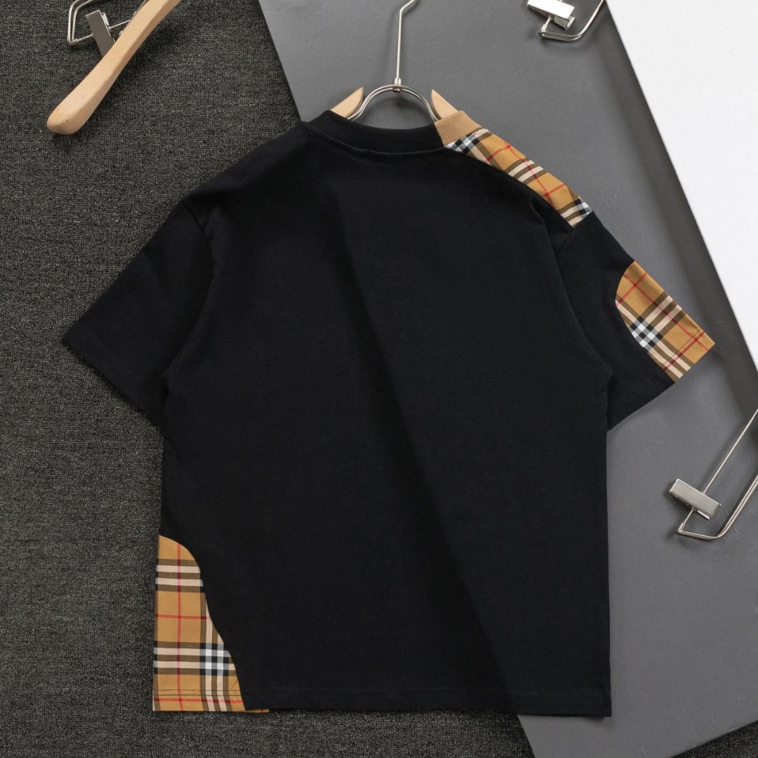 『S-XL』スタイリッシュなクルーネック半袖ルーズフィットメンズTシャツ