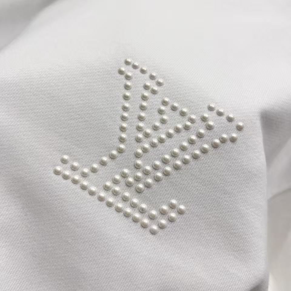 『S-2XL』新作刺繍入りクルーネックカジュアルスウェットシャツ、ユニセックス