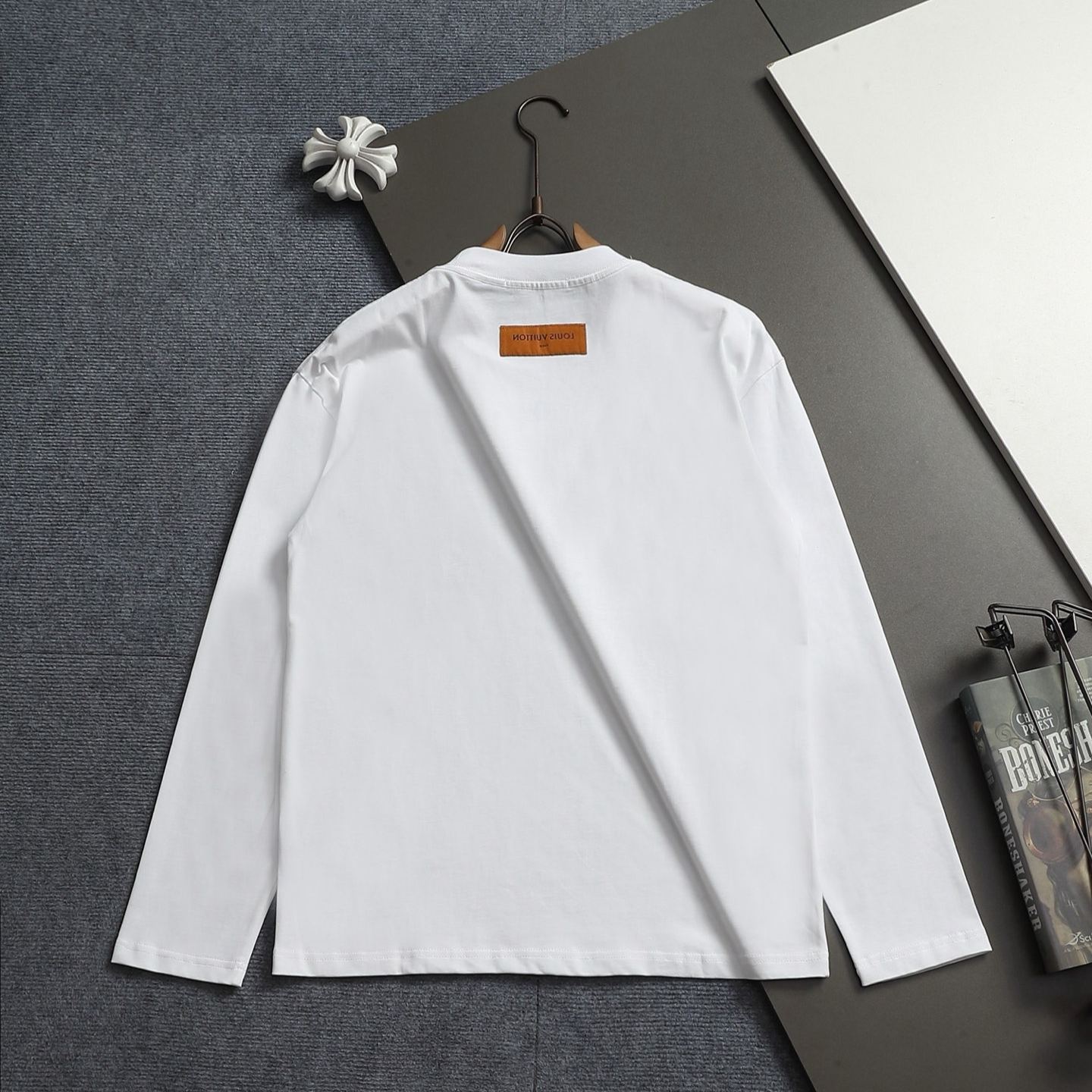『S-XL』新作サマー刺繍入り長袖シャツ ユニセックス