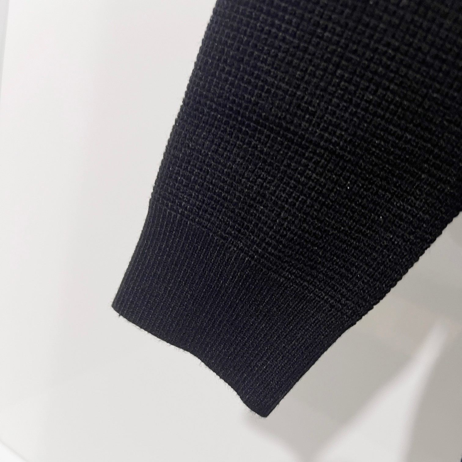 『M-3XL』新作秋冬ニットストレッチカラーポロシャツ