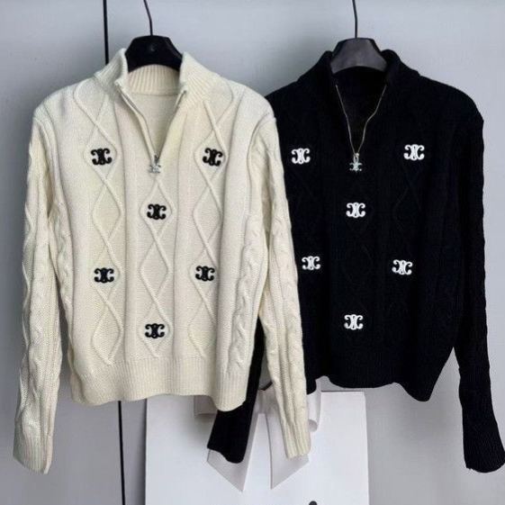 『S-L』人気爆発中 レディース 刺繍 長袖 ニットカーディガン 秋冬 2026新作 ジップアップ ニットセーター おしゃれ トップス