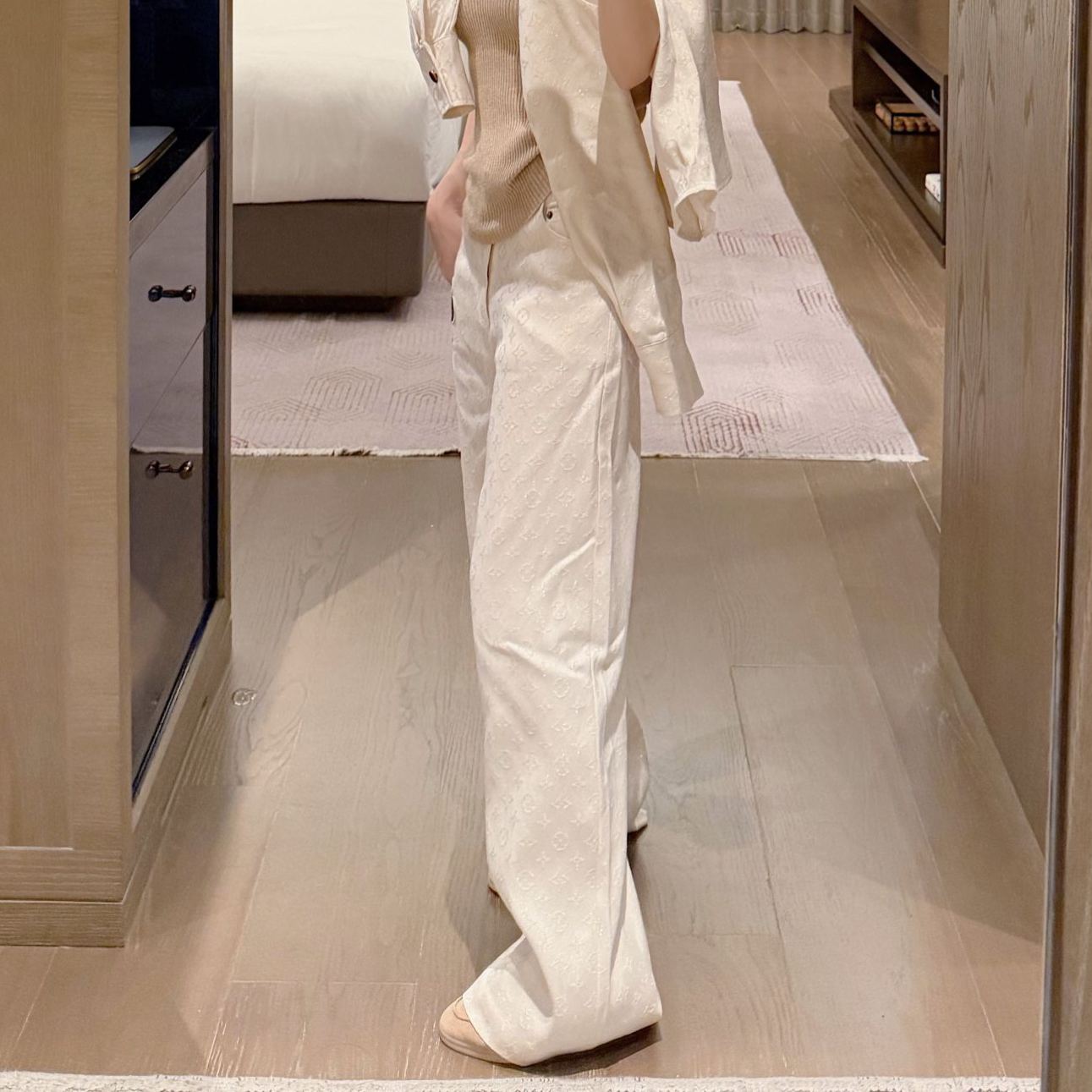 『S-L』超人気商品 ジャカード デニムパンツ 高品質 クール ジーンズ