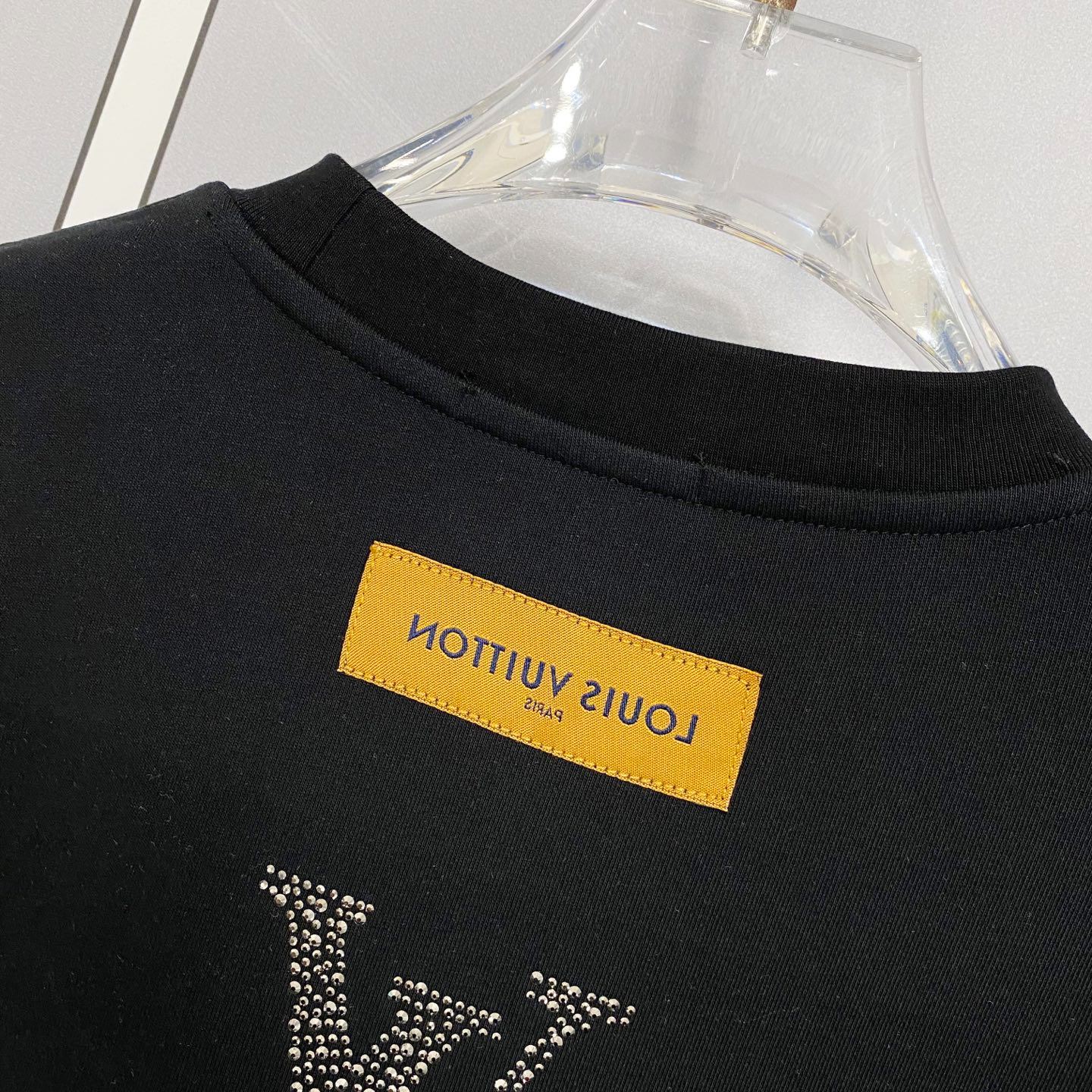 『S-XL』ラインストーン付きコットンフリース素材タグ付きコットンパーカー スウェットシャツ 万能