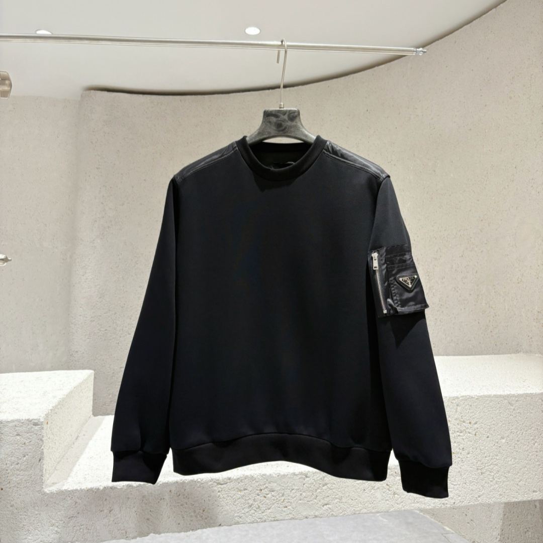 『S-XL』新作ポケットパーカー ダークテックウェア風 男女兼用