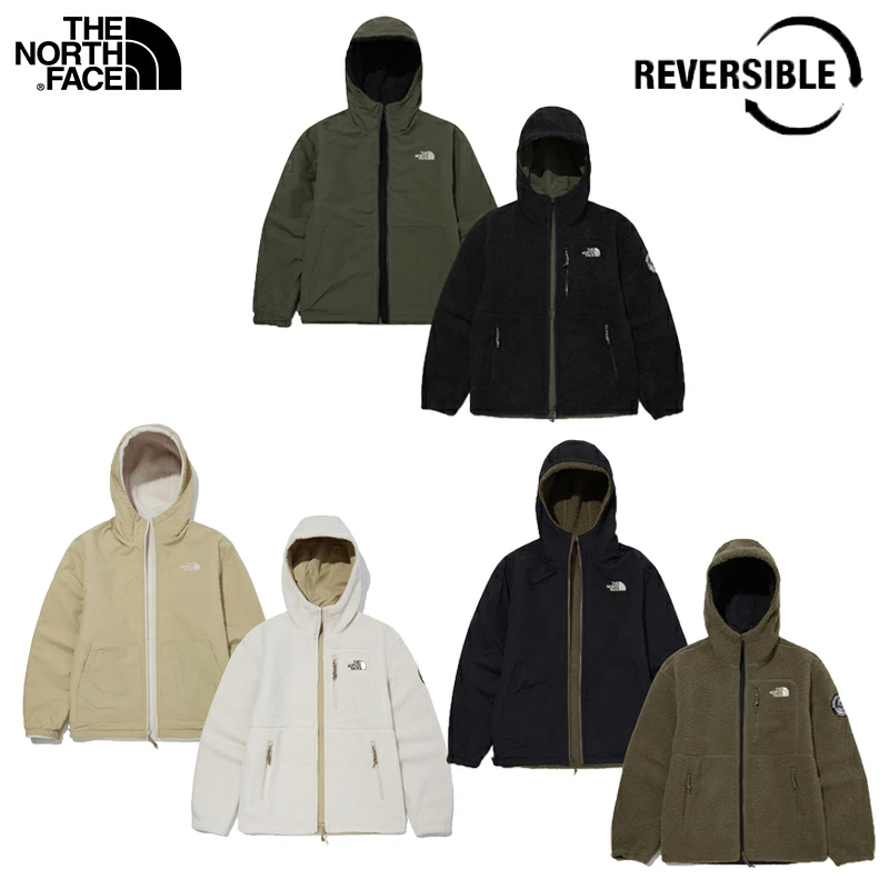 新作☆【送料無料】【THE NORTH FACE/ザ・ノースフェイス】DIXIE RVS FLEECE HOODIE/DIXIEリバーシブルボアフリースジャケット