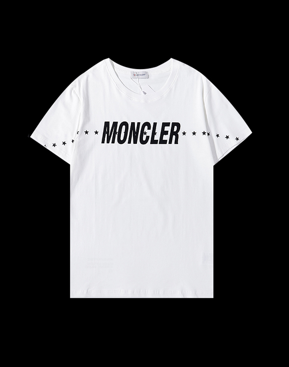 メンズ モンクレール/MONCLER ロゴレタリングプリントTシャツ