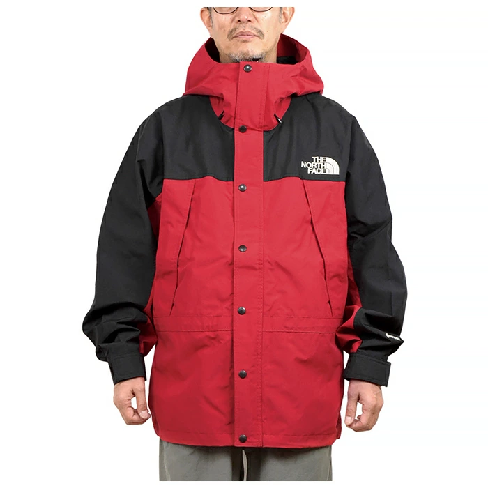 ブラック×TNFレッド · XL