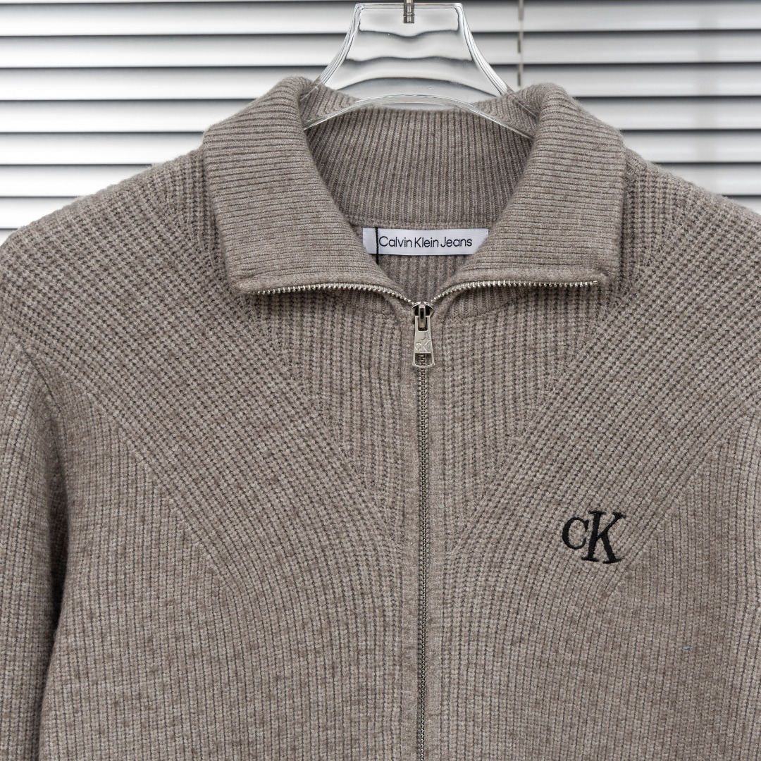 『S-XL』超人気商品 ニット ジップアップ カーディガン セーター ジャケット おしゃれ 防寒