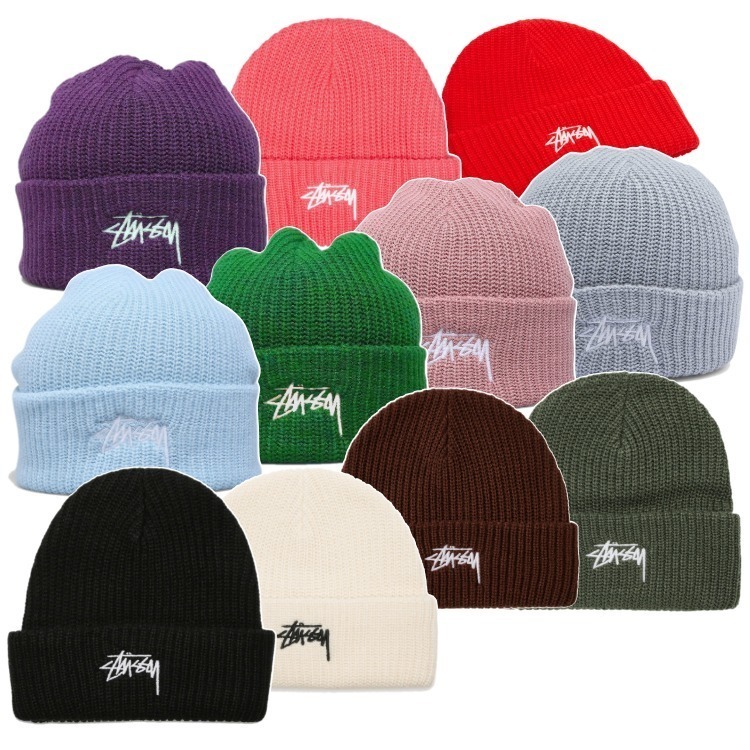 STUSSY ステューシー Stock Cuff Beanie ビーニー ニット帽子