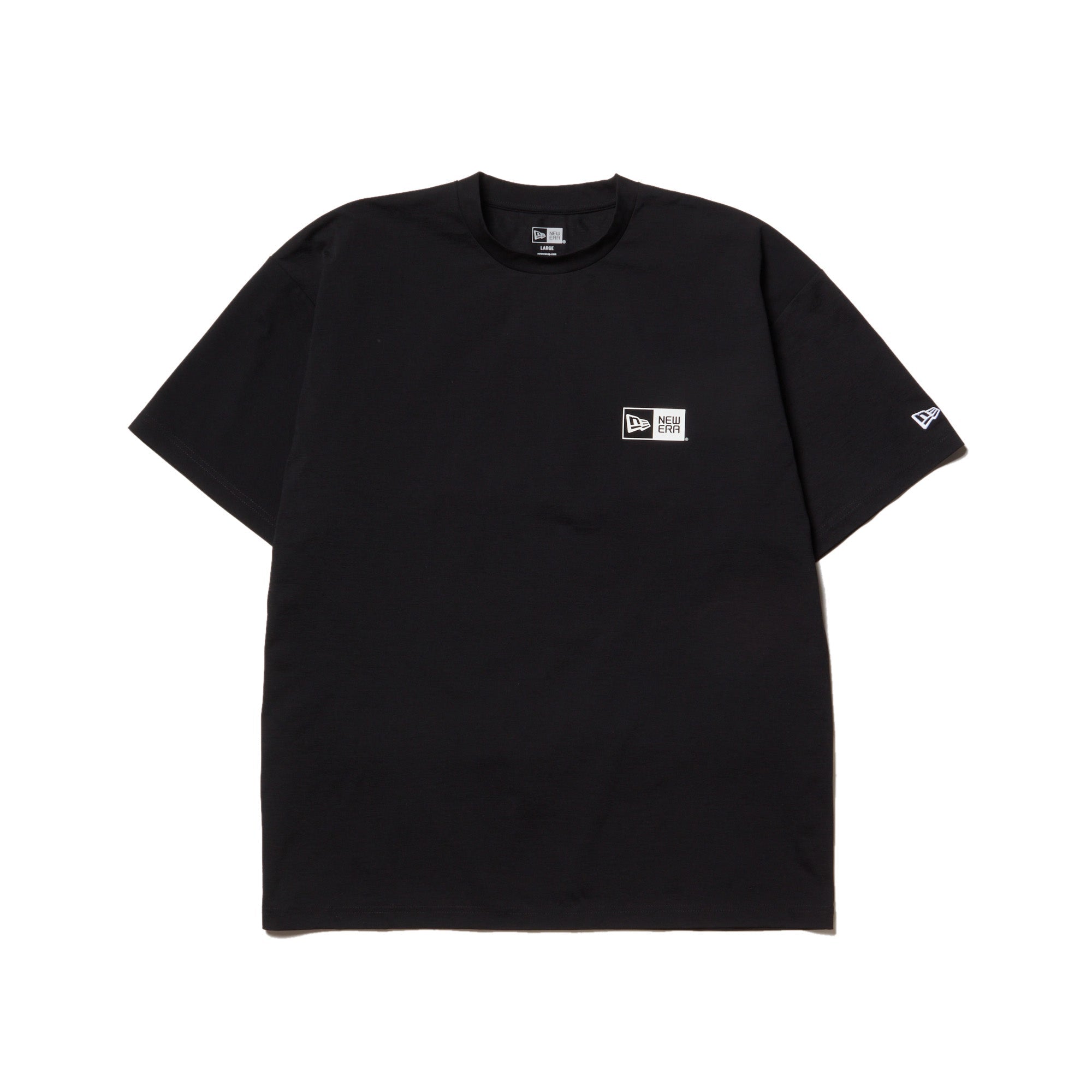 半袖 ユーティリティー オーバーサイズド Tシャツ ボックスロゴ ブラック | アウトドア