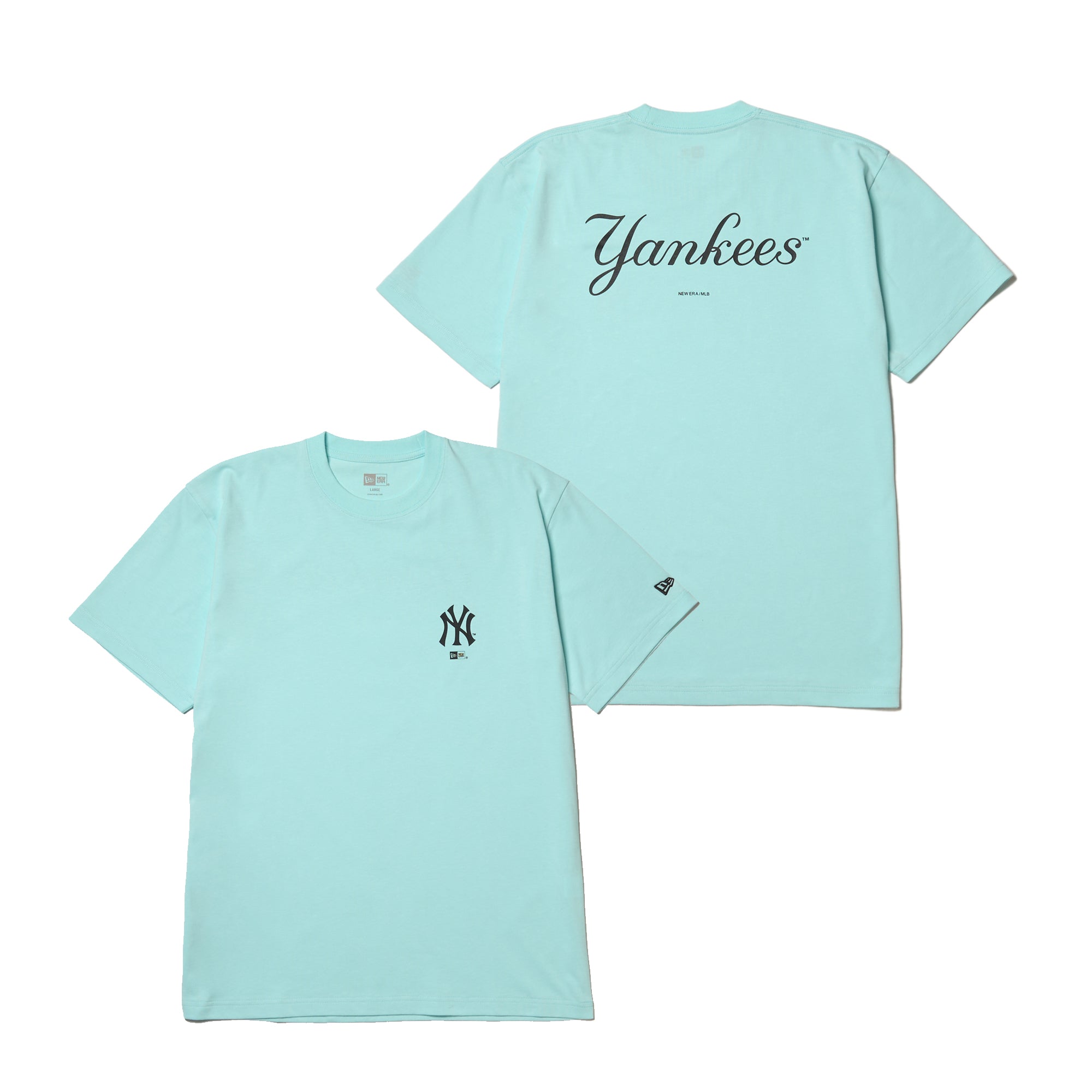 半袖 コットン Tシャツ ニューヨーク・ヤンキース セレストブルー レギュラーフィット