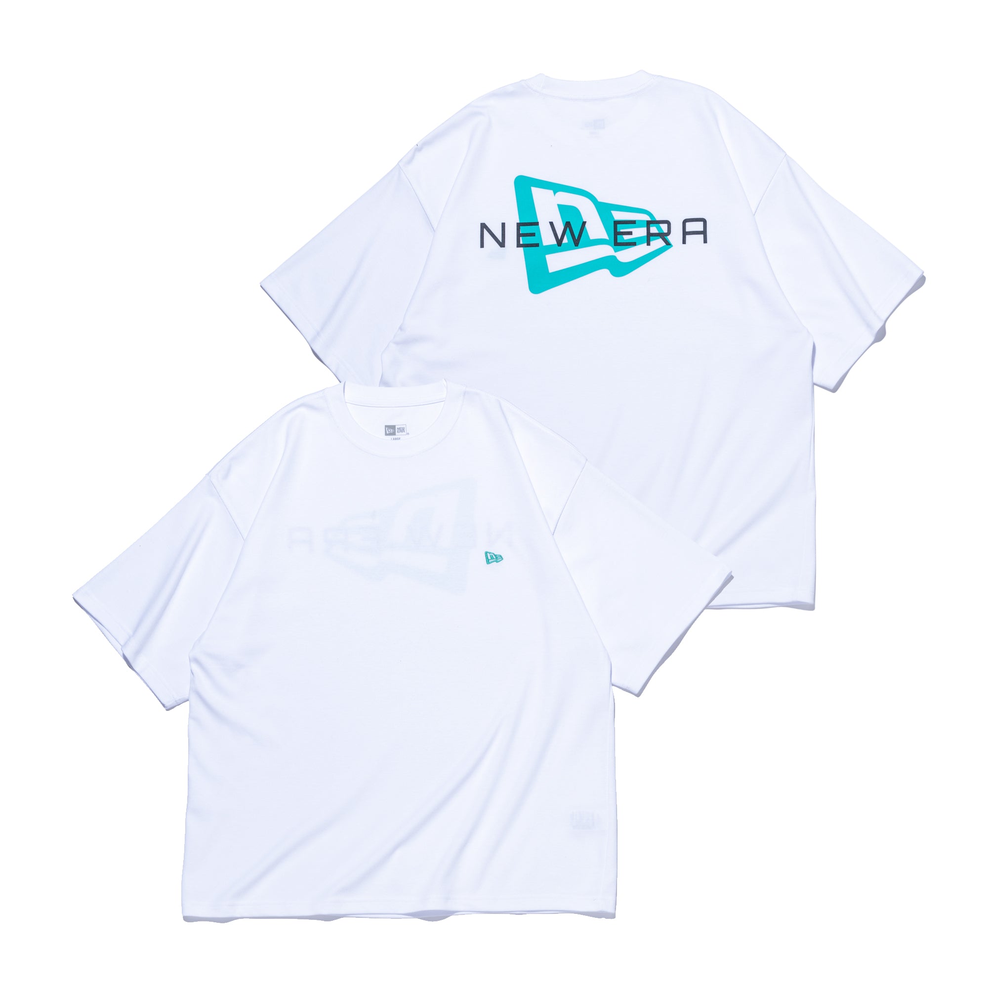 半袖 オーバーサイズド パフォーマンス Tシャツ Overlap Logo ホワイト