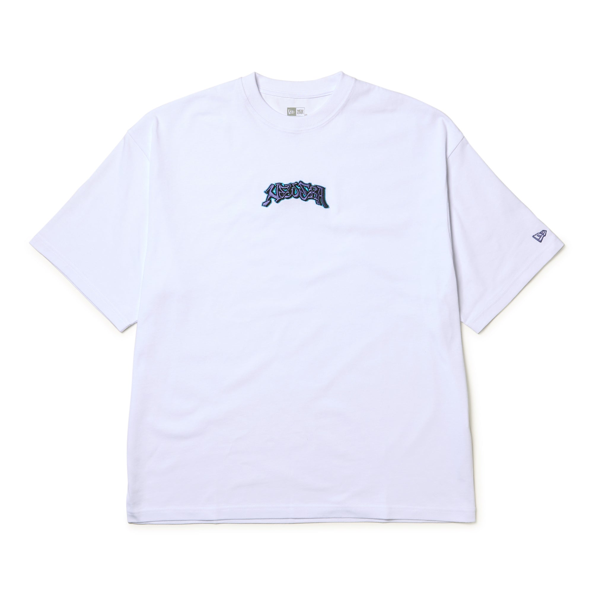 半袖 オーバーサイズド コットン Tシャツ Slowup ホワイト