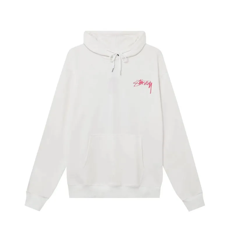 Stussy Hoodie Pink 8 Ball