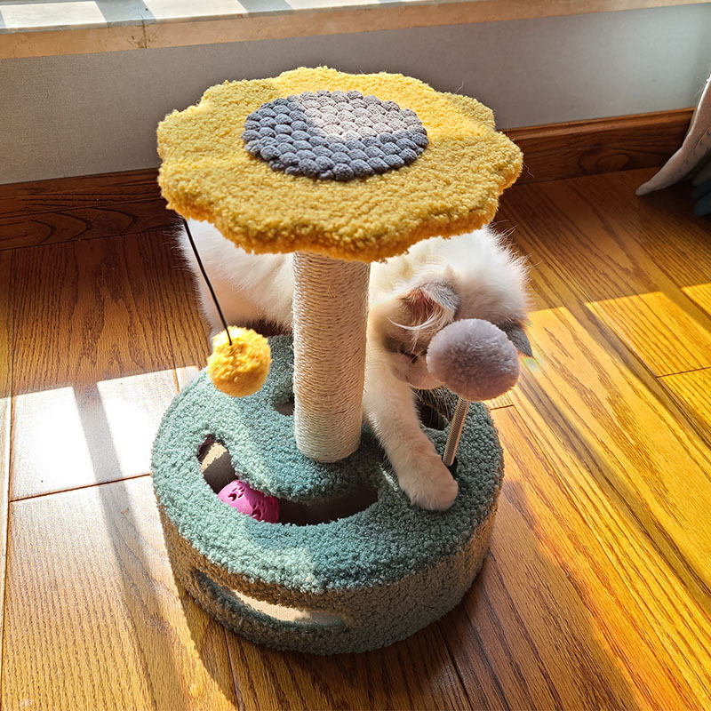  猫爬架小型剑麻逗猫玩具