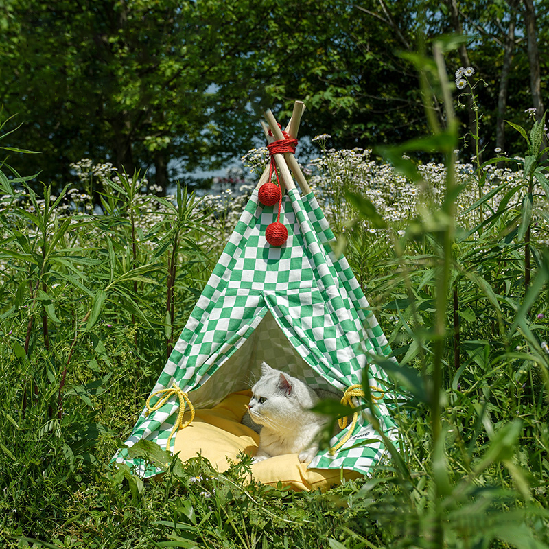 zeze 綠格格寵物帳篷