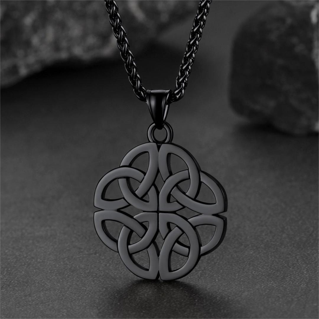 Stainless Steel Celtic Knot Necklace For Women Men Faithheart   84fb7d87f6d74f8d8b1c413c85579aff 1080x 