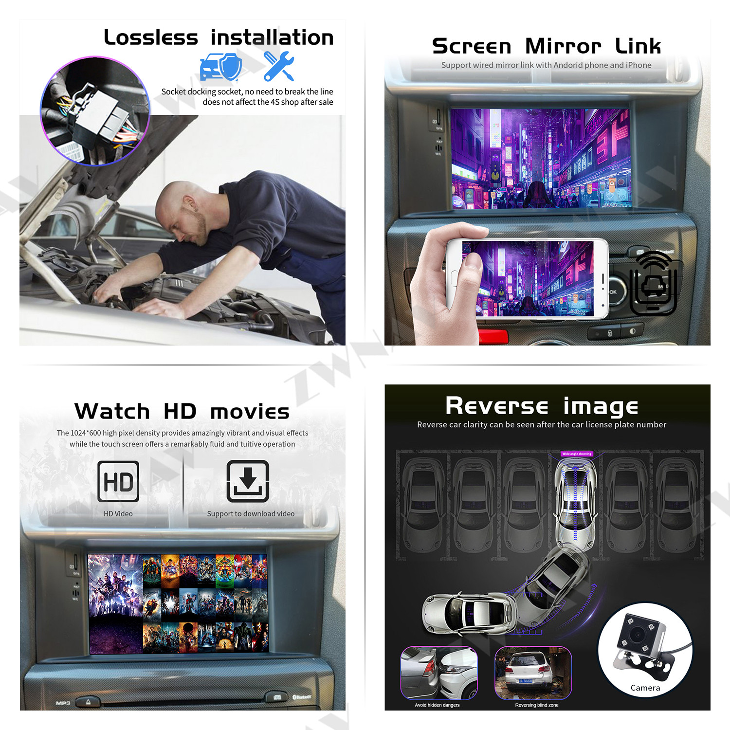 PX6 4G+64GB Android 13.0 Car Multimedia Player For Citroen C4 C4L