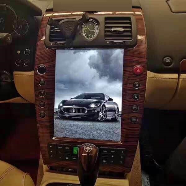For Maserati Quattroporte Android 10 PX6 Tesla style DSP HD screen Car GPS Navigation WIFI Multimedia Player Radio
