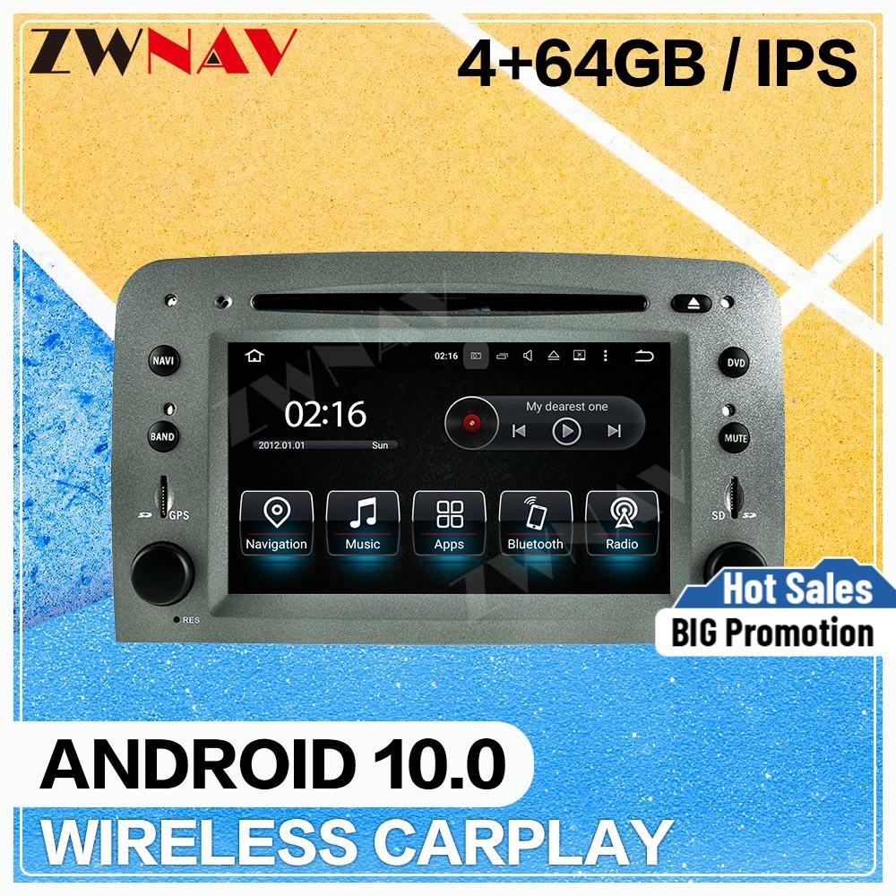 Carplay Android 10 Screen Player For Alfa Romeo Spider 147 GT 2005 2006 2007 2008 2009 2010 2011 2012 Car GPS Audio Radio Stereo