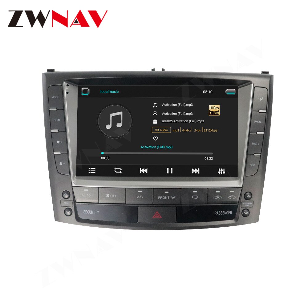 Android 13.0 HD Screen For Lexus IS IS250 IS300 IS350 2005 - 2012