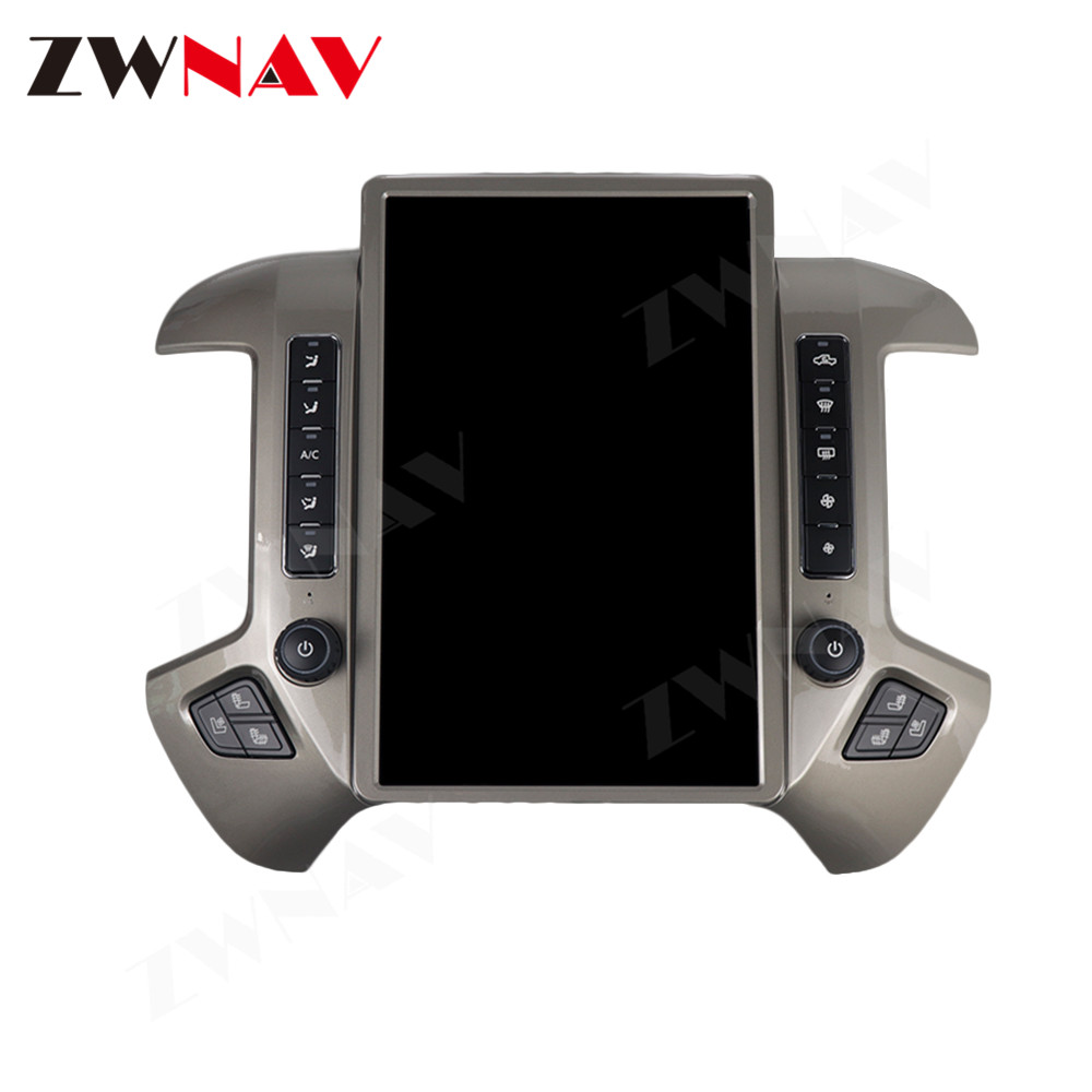 14.4 inches Vertical Screen Android 11 Car Multimedia Player For GMC SIERRA  for Chevrolet Silverado 1500 1500HD 2500 2500HD 3500 GPS radio stereo head  unit – ZWNAV Official Store