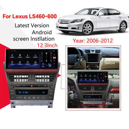 Android 12.0 For Lexus LS460 LS600 2006-2012 Multimedia Player Car GPS Navigation Auto Radio Tape Recorder Stereo Head unit With WIFI BT 5.0 4G Android 12.0 For Lexus LS460 LS600 2006-2012 Multimedia Player Car GPS Navigation Auto Radio Tape Recorder Stereo Head unit With WIFI BT 5.0 4G