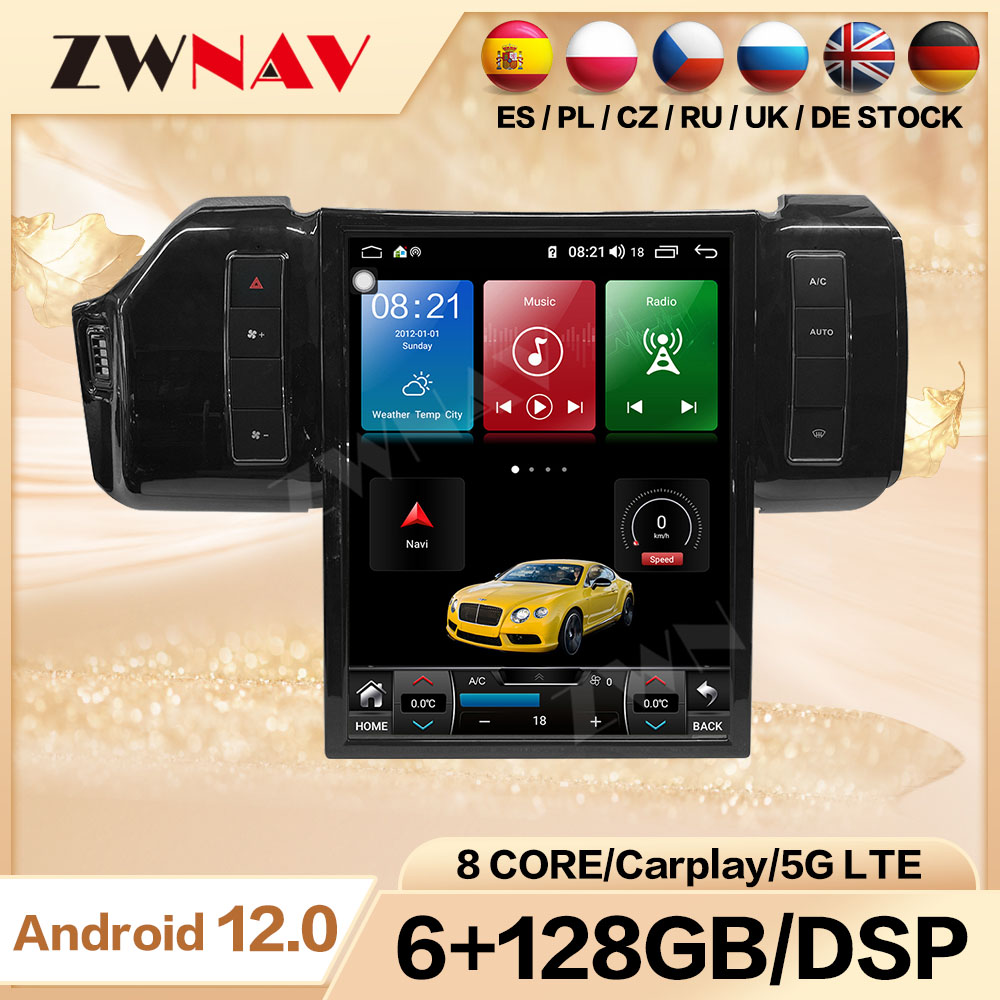 15.6 inch Tesla Screen CarPlay AutoRadio For Range Rover Sport/Executive 2014 - 2019 Android 11 Car Radio Multimedia Player Navigation Stereo GPS 