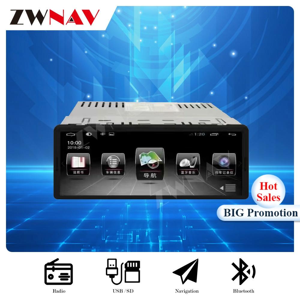 ZWNAV Single Din 6.9 Inch Car Radio Wireless/Wired CarPlay & Wired Android Auto Bluetooth AM/FM Car MP5 Multimedia Player in-Dash Touchscreen Head Unit Car Stereo Receiver