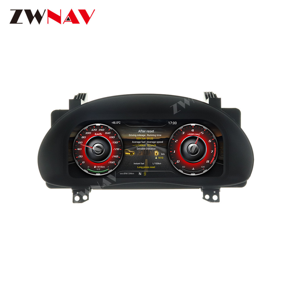 Digital Dashboard Panel Virtual Instrument Cluster CockPit LCD