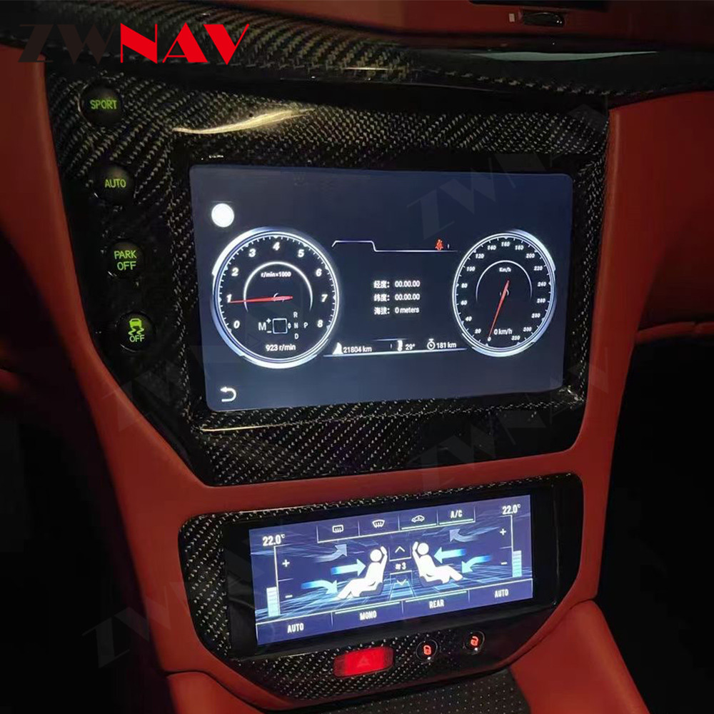 6+128GB Android Car Multimedia DSP Player For Maserati GT/GC GranTurismo 2007-2017 Navi Radio stereo Touch screen head unit
