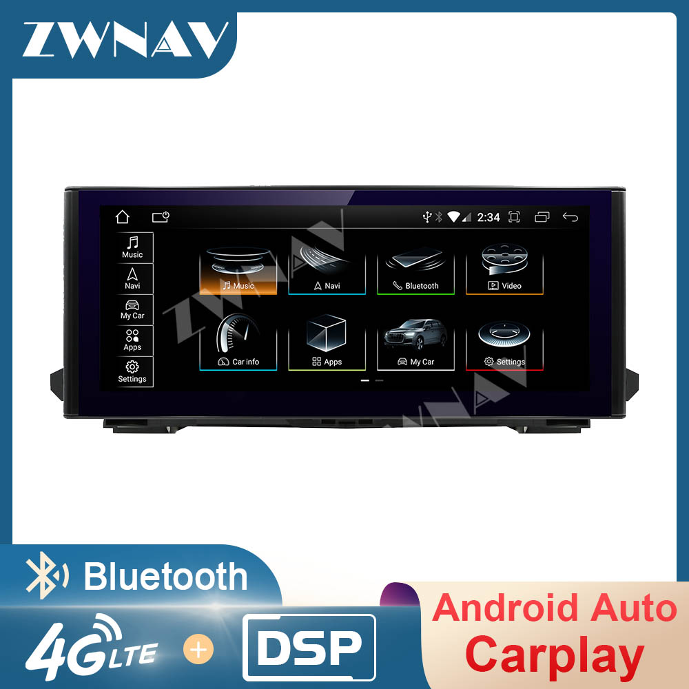 12.3 IPS Screen Android 10 Car Radio For Audi Q5 Q5L 2018 2019 2020  AutoRadio Multimedia Video DVD Player Navigation GPS 2 din-ZWNAV Official  Store
