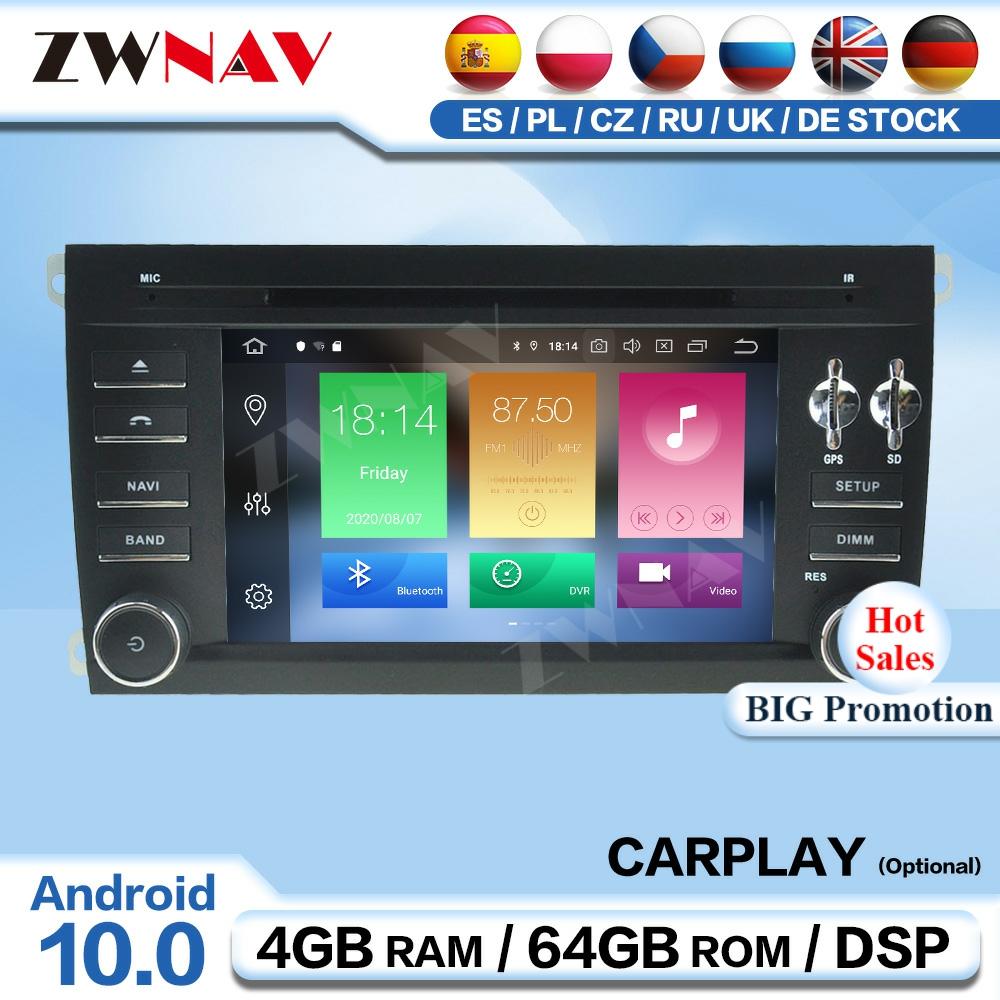 Carplay 2Din Android 10 Multimedia For Porsche Cayenne