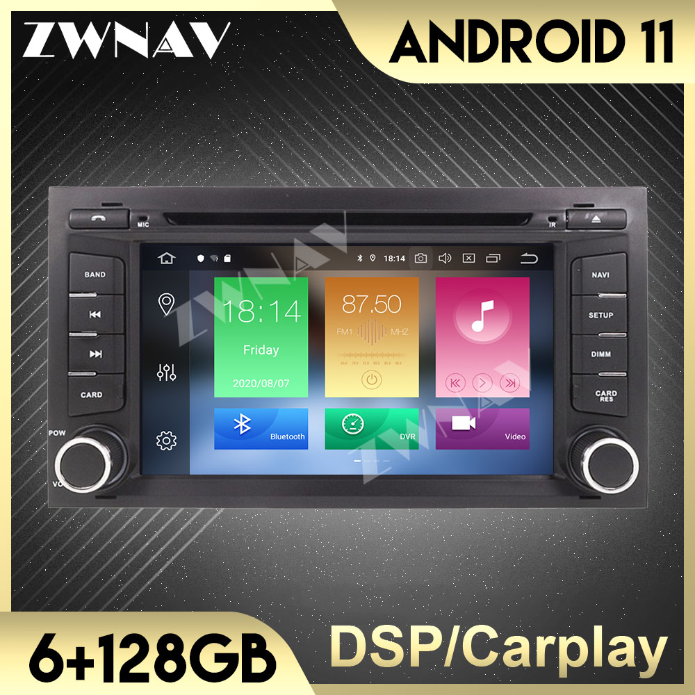 6+128GB Wireless Carplay Android 11 Player For Seat Leon MK3 2012 - 2019 GPS Auto Audio Radio Stereo Head Unit