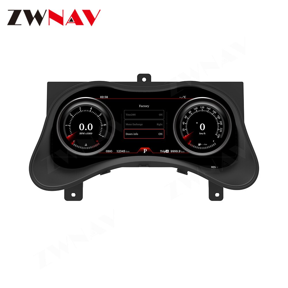 LCD Linux Meter For Infiniti Q70 Q70L QX80 For Nissan Patrol Car Multi