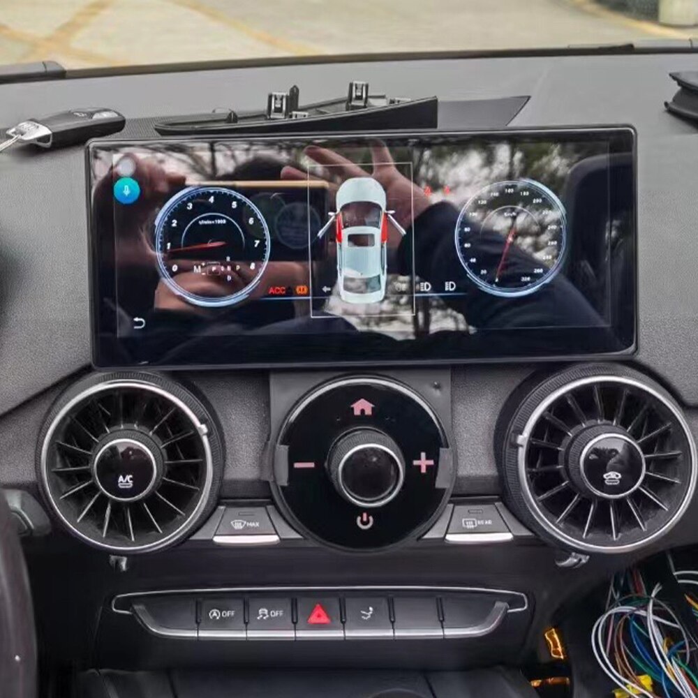 2din 10.25" QLED Screen PX6 Car Radio HeadUnit For Audi TT 2015 - 2022 Android 10 Auto Stereo Carplay GPS Navigation Player