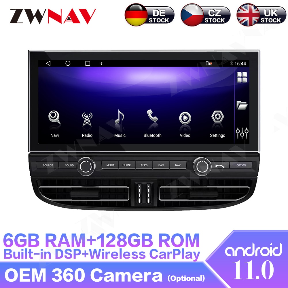 Android 6G+128GB For Porsche Cayenne 958 92A 2010 - 2017 Auto Car Multimedia GPS Player Radio Stereo 2 DIN Support Bose System