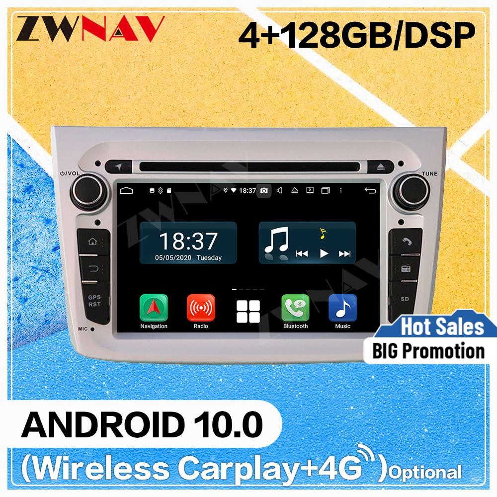 128GB Carplay Android 10.0 screen Car Multimedia DVD Player for Alfa Romeo GPS Navi WiFi Auto Radio Audio Music Stereo Head unit