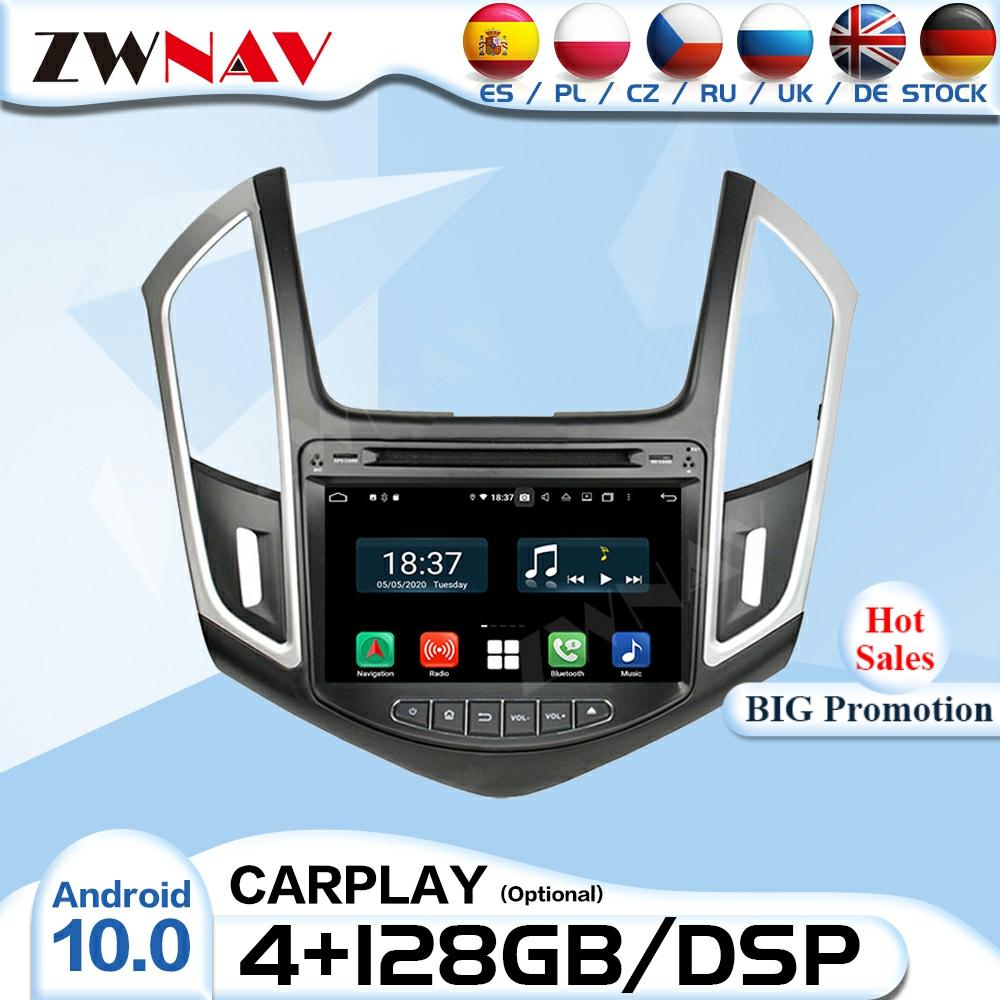 2 Din 4+128G Carplay Android Auto Radio Receiver For Chevrolet CRUZE 2012 2013 2014 2015 Audio Stereo Video DVD Player GPS Navi Head Unit