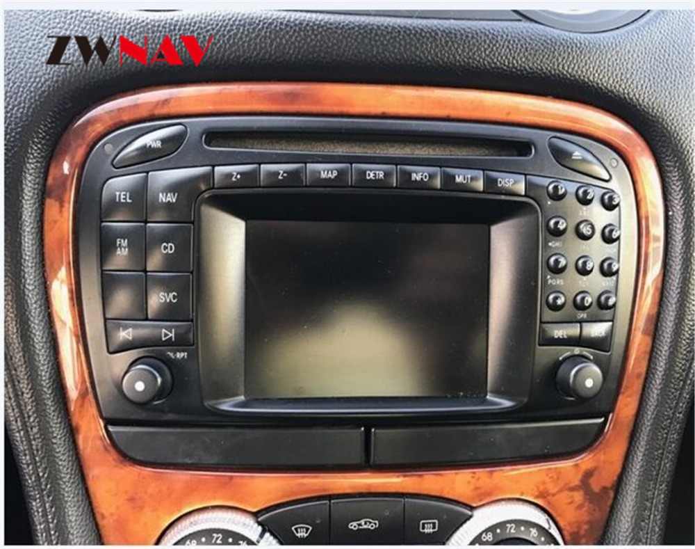 CARPLAY Android 10  Car GPS Navigation Radio Multimedia Player for Mercedes SL R230 SL350 SL500 SL55 SL600 SL65 2001-2004