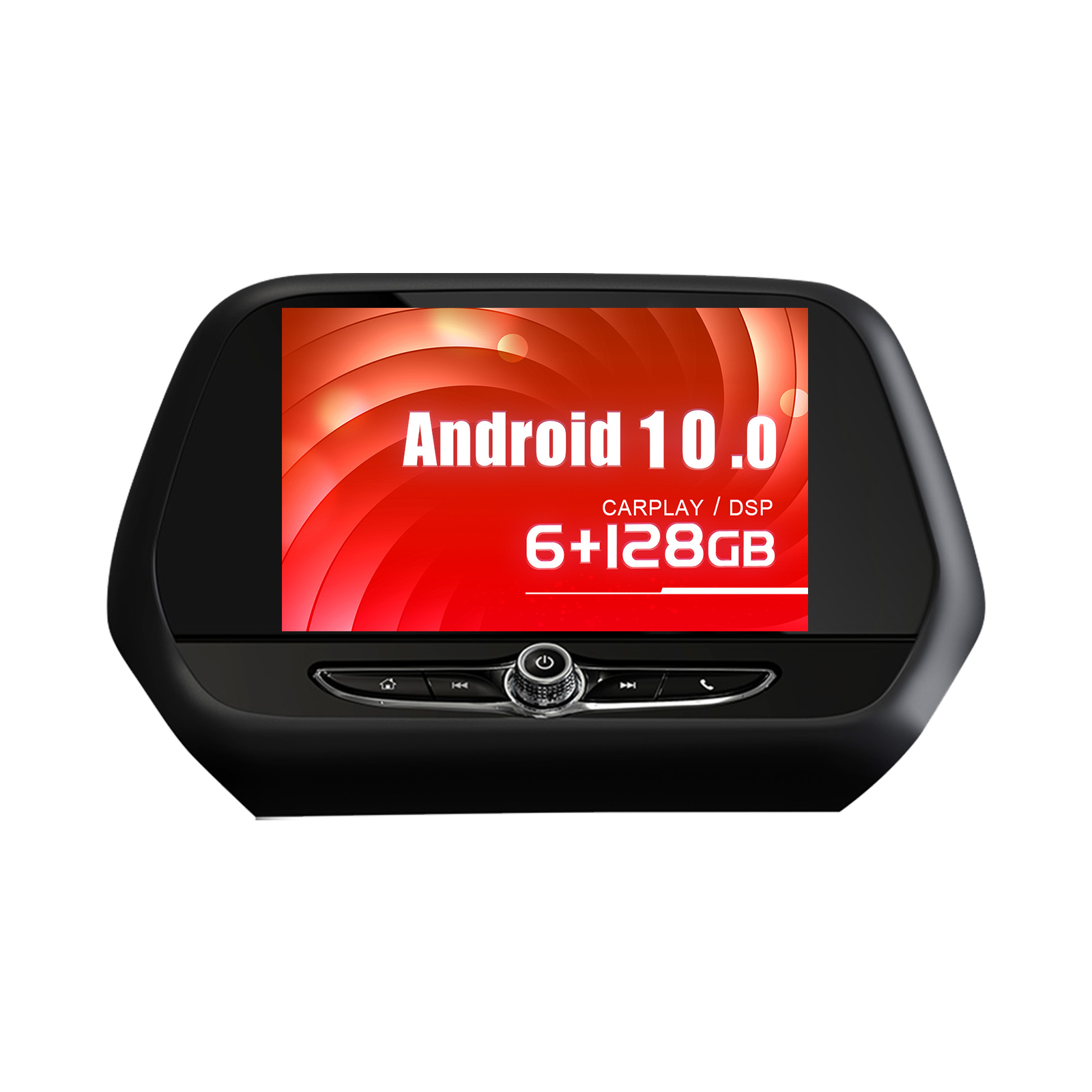 Autoradio Android 13 – 7 Pouces Rétractable, 4+64 Go, Carplay Sans Fil, GPS, DSP, 4G – Compatible 1 Din
