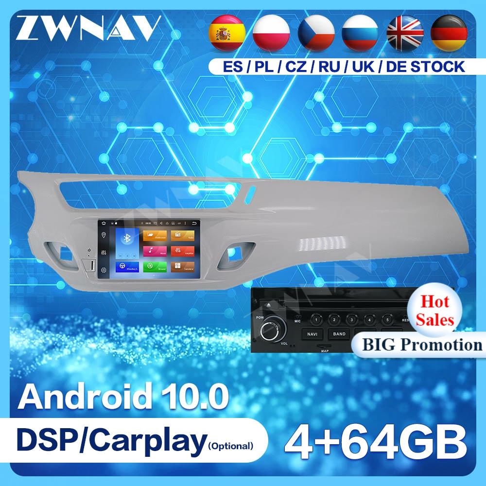 Carplay Android Screen For Citroen C3 DS3 2010 2011 2012 2013 2014 2015 2016 Audio Radio Car Stereo Multimedia Player Head Unit