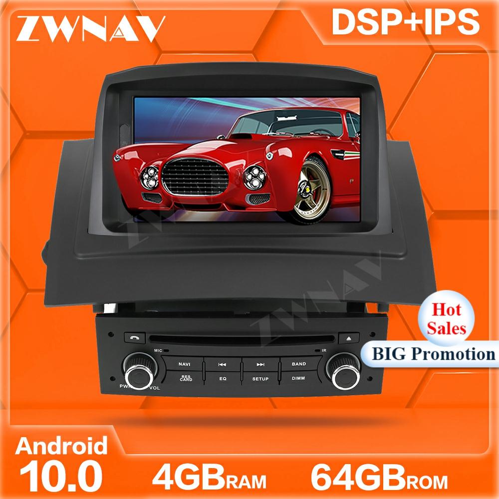 Android 10.0 screen 4+64G Car DVD Player GPS Navi For Renault Megane 2  Fluence GPS Auto Radio Stereo Multimedia Player Head Unit-ZWNAV Official  Store